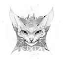 stuttering tattoo design idea