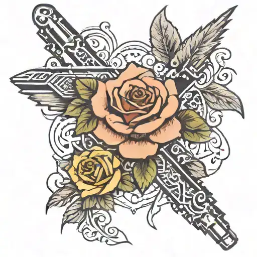 guns n roses tattoo design idea