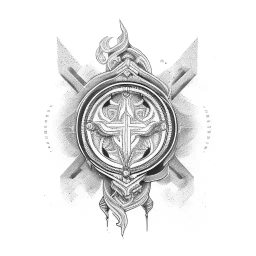 acta non verba tattoo design idea