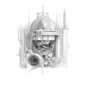 acta non verba tattoo design idea