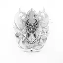 acta non verba tattoo design idea