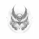 acta non verba tattoo design idea