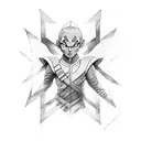 Avatar Aang's air glider tattoo design idea