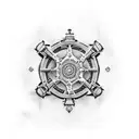 piston  tattoo design idea