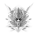 Zulu warrior tattoo design idea