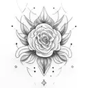 gardening speaker tattoo design idea