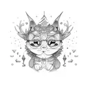 hug tattoo design idea