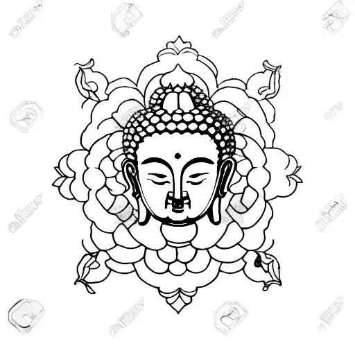 Buddha  tattoo design idea