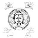 Buddha  tattoo design idea