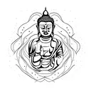 Buddha  tattoo design idea