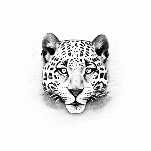 scratches with jaguar fur tattoo design idea