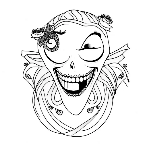 Emily Corpse bride  tattoo design idea