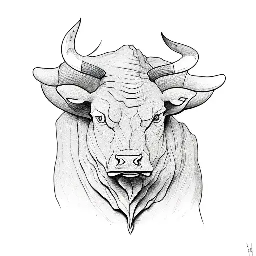 Bull Head Ink Drawing Stock Illustration - Download Image Now - Calf,  Drawing - Art Product, African Buffalo - iStock