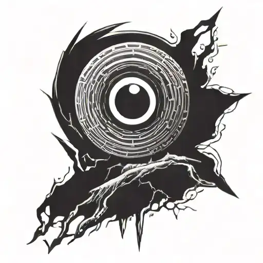 itachi and sharingan tattoo design idea