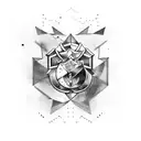 messi tattoo design idea