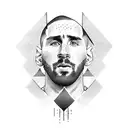 messi tattoo design idea