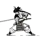 Samurai tattoo design idea