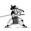 Samurai tattoo design idea