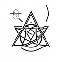 Alchemy sign tattoo design idea
