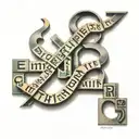 scrabble names intertwined: Emily Noah Megan Peyton  tattoo design idea