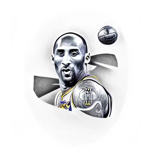 nba kobe bryant tattoo design idea