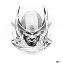 kobe bryant and xmen gambit tattoo design idea