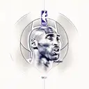 nba kobe bryant tattoo design idea