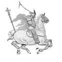 saint george tattoo design idea