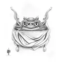 Apple dumpling tattoo design idea