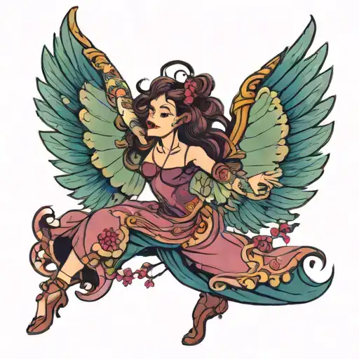 penny my daughter dancing tattoo design idea