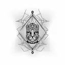 Garfield  tattoo design idea