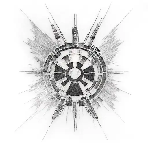 star wars linkin park tattoo design idea