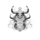 taurus tattoo design idea