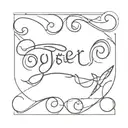 writ hustler money maker tattoo design idea