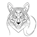 Panther tattoo design idea