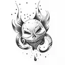 sleeping with sirens tattoo design idea