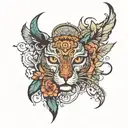 satyam tattoo design idea