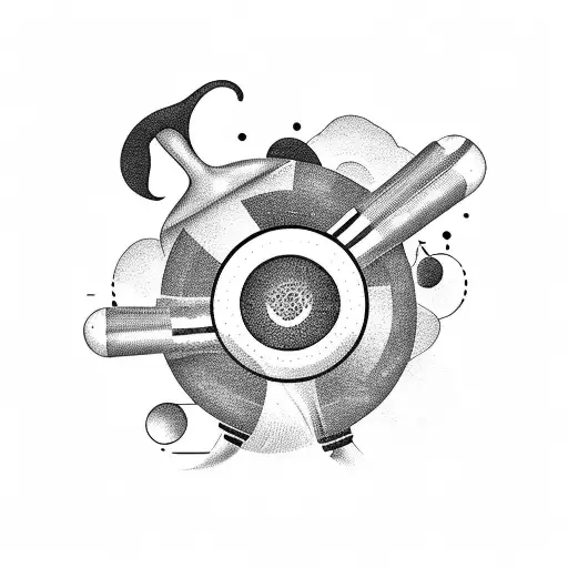 bowling  tattoo design idea