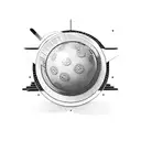 bowling balls tattoo design idea