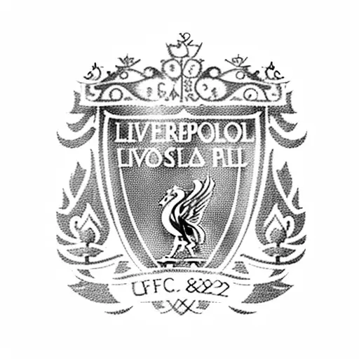 liverpool football crest tattoo design idea