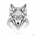 werewolf  tattoo design idea