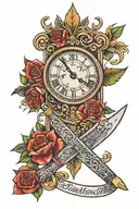 functional ruler tattoo tattoo design idea