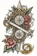 functional ruler tattoo tattoo design idea