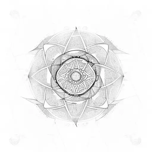 Alegria spelled out tattoo design idea