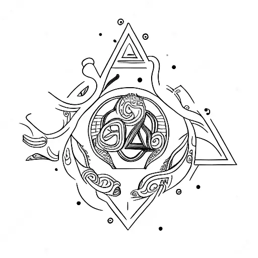 Alegria spelled out tattoo design idea