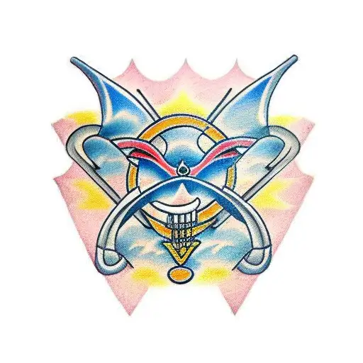 god is greater than ups and lows tattoo design idea