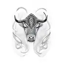 Taurus  tattoo design idea