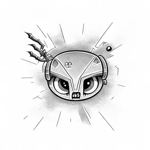 gir invader Zim  tattoo design idea