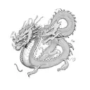 dragon, lost in mind, crumbling mind, suicidal, yearning for hope tattoo design idea