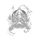 Lonely, lost in mind, wandering mind, suicidal, yearning for hope tattoo design idea